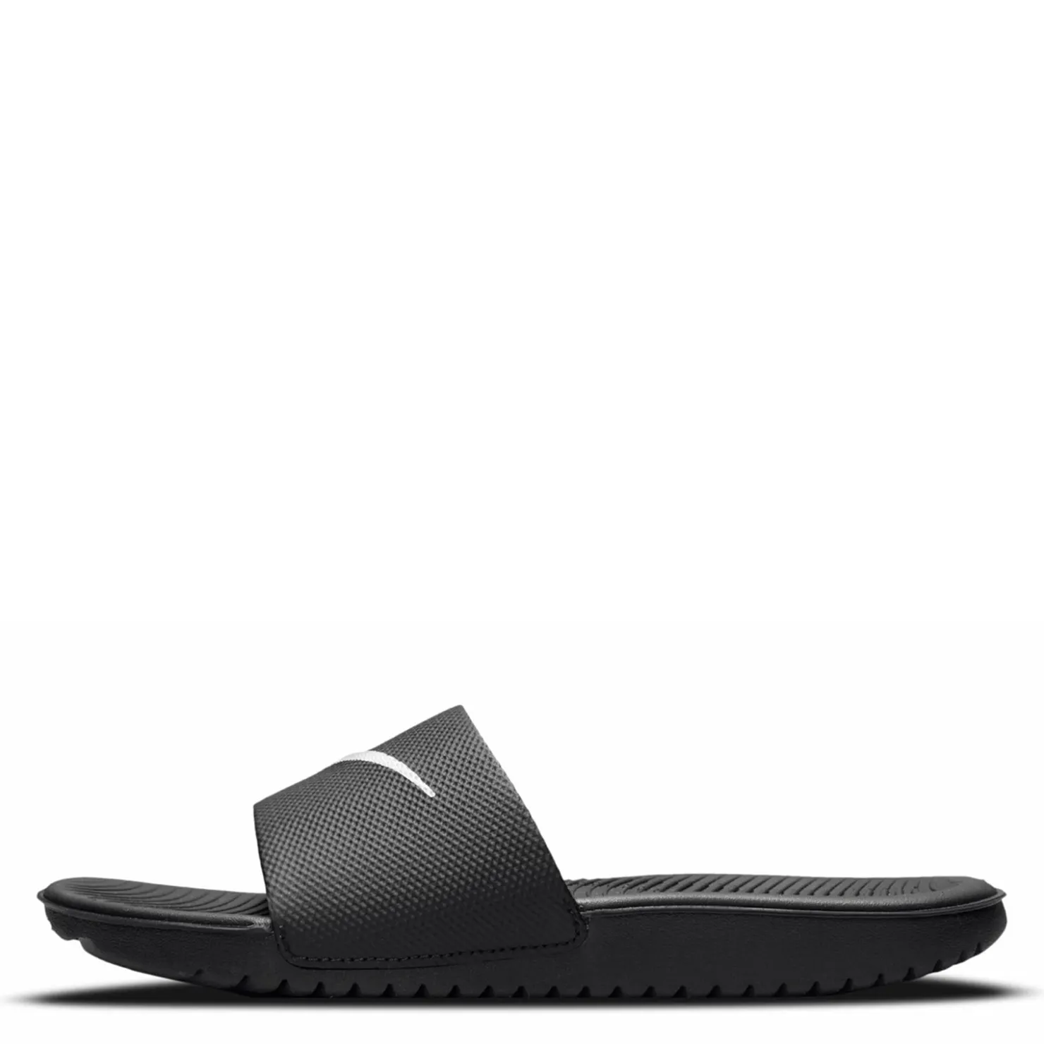 Sandals*Nike Kid's , Kawa Slide Sandal - Little Kid & Big Kid Black/White