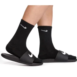 Sandals*Nike Kid's , Kawa Slide Sandal - Little Kid & Big Kid Black/White