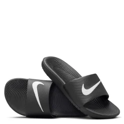 Sandals*Nike Kid's , Kawa Slide Sandal - Little Kid & Big Kid Black/White