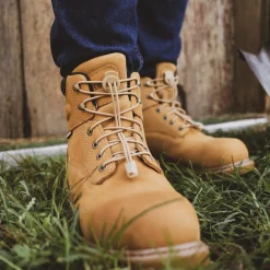 Little Kid (10.5-3)*Lock Laces , Boot No Tie Laces Tan
