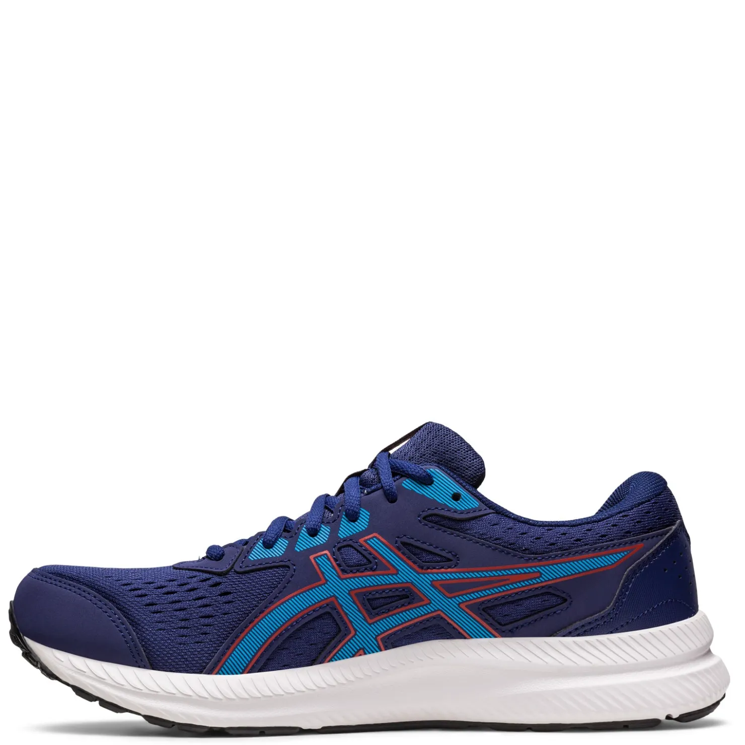 Running*ASICS Men's , GEL-Contend 8 Running Shoe Indigo Blue/Island Blue