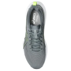 Running*ASICS Men's , GEL-Contend 9 Running Shoe - Extra Wide Width Steel Grey/Safety Yellow