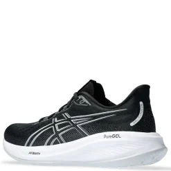 Running*ASICS Men's , GEL-Cumulus 26 Running Shoe - Extra Wide Width Black/Concrete