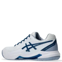 Sneakers & Athletics*ASICS Men's , GEL-Dedicate 8 Tennis Shoe - Wide Width White/Mako Blue
