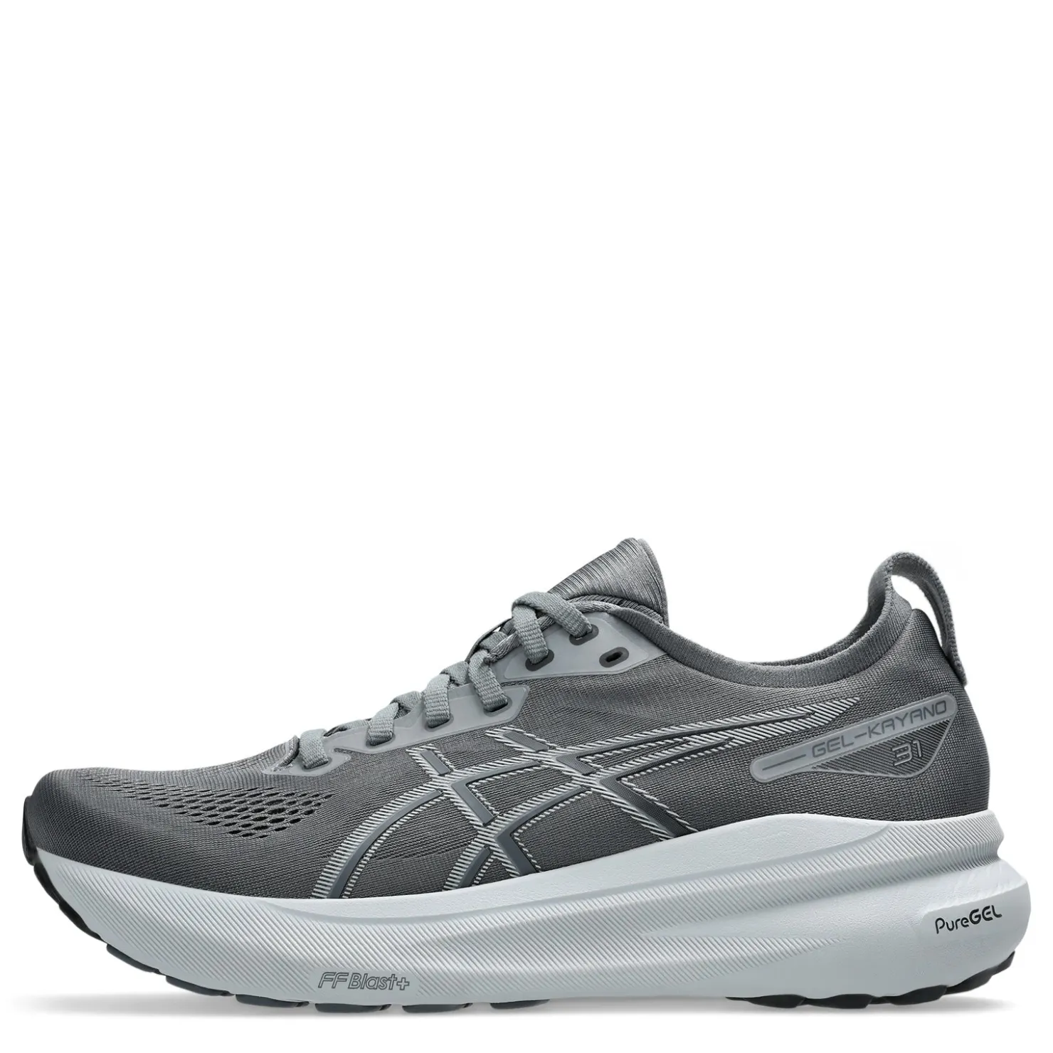 Running*ASICS Men's , GEL-Kayano 31 Running Shoe Steel Grey/Piedmont Grey
