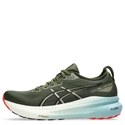 Running*ASICS Men's , GEL-Kayano 31 Running Shoe Smog Green/Black