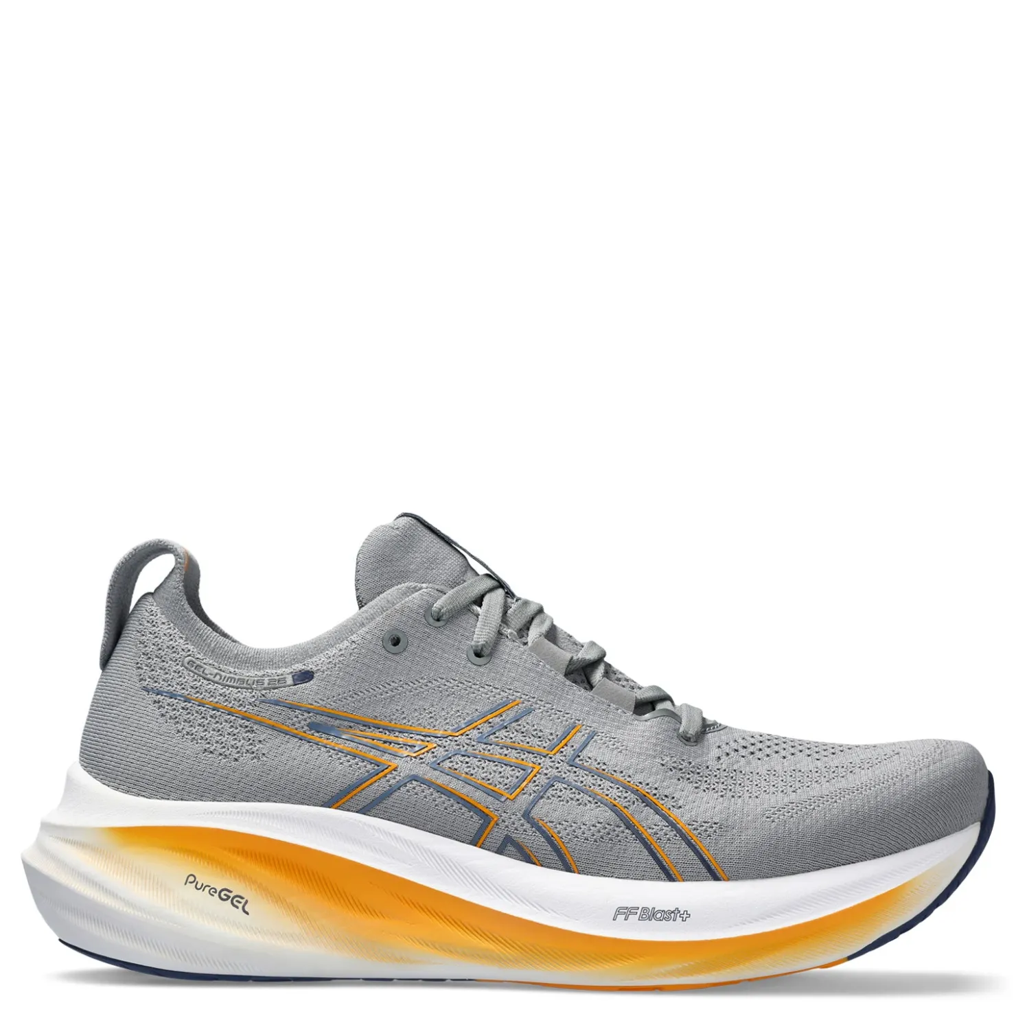 Running*ASICS Men's , GEL-Nimbus 26 Running Shoe Sheet Rock/Thunder Blue