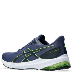 Running*ASICS Men's , GT-1000 12 Running Shoe Thunder Blue/Electric Lime