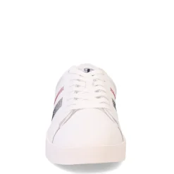 Fashion & Street*Ben Sherman Men's , Boxwell Sneaker White/Navy/Red