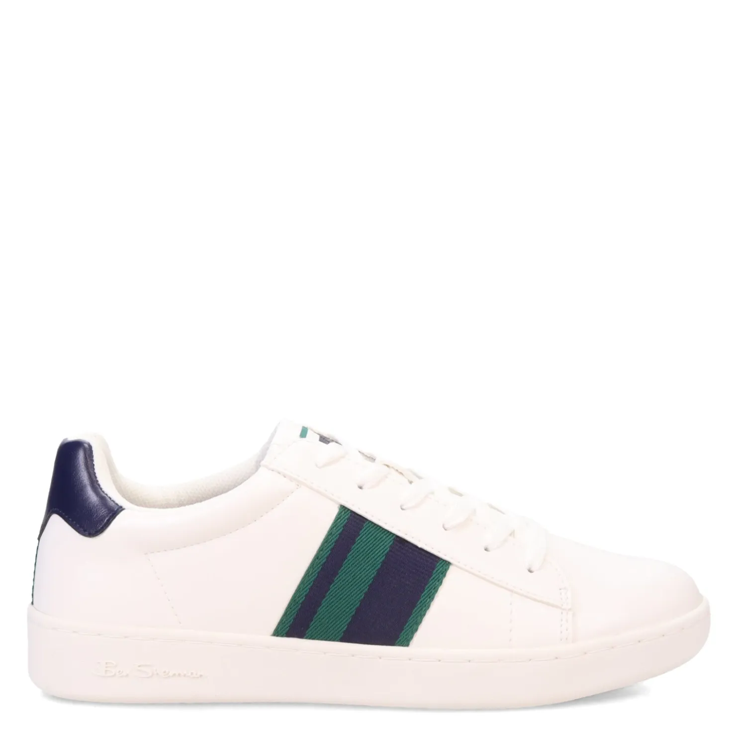 Sneakers & Athletics*Ben Sherman Men's , Hampton Stripe Sneaker Navy/Green