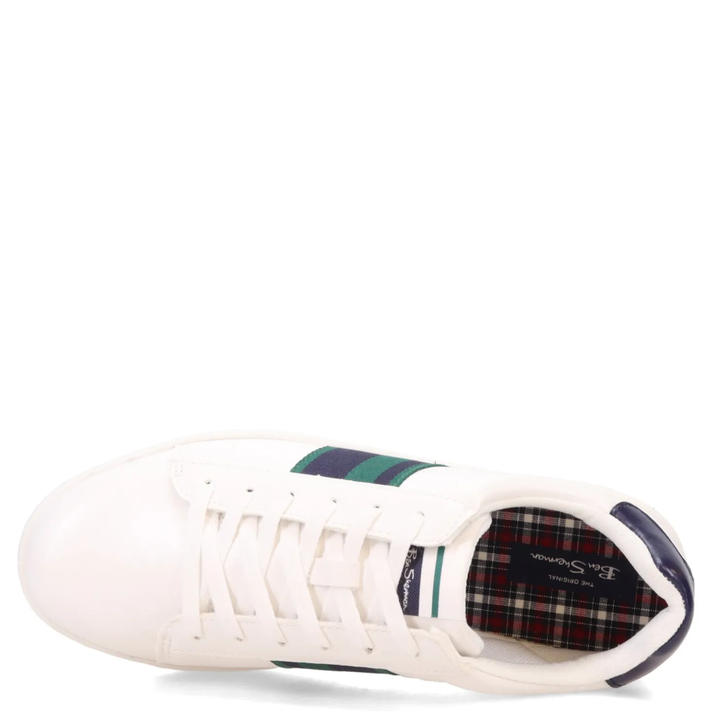 Sneakers & Athletics*Ben Sherman Men's , Hampton Stripe Sneaker Navy/Green