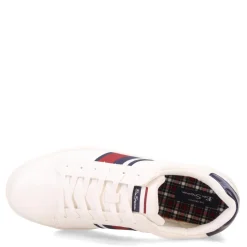 Sneakers & Athletics*Ben Sherman Men's , Hampton Stripe Sneaker Red/Navy/White