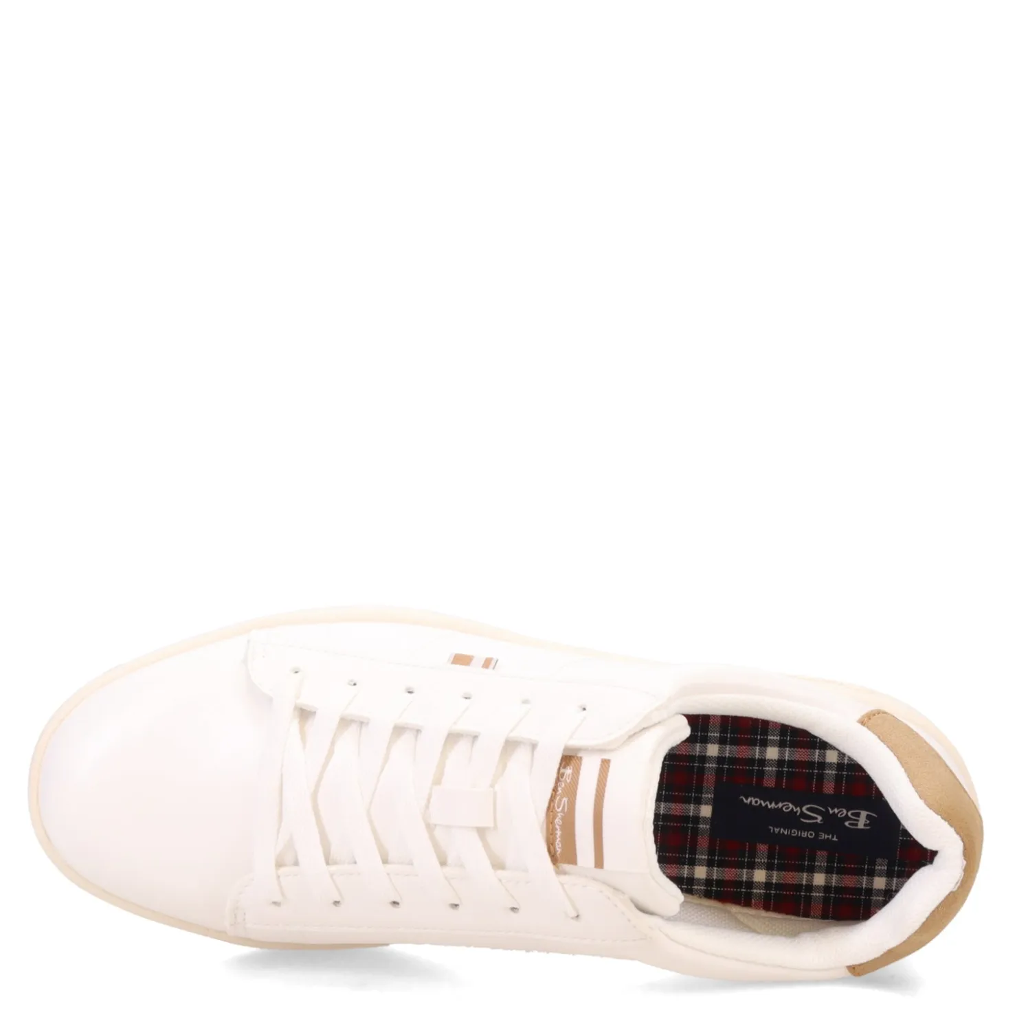 Sneakers & Athletics*Ben Sherman Men's , Hampton Sneaker White/Tan