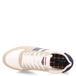 Sneakers & Athletics*Ben Sherman Men's , Hyde Sneaker White/Beige/Navy/Red