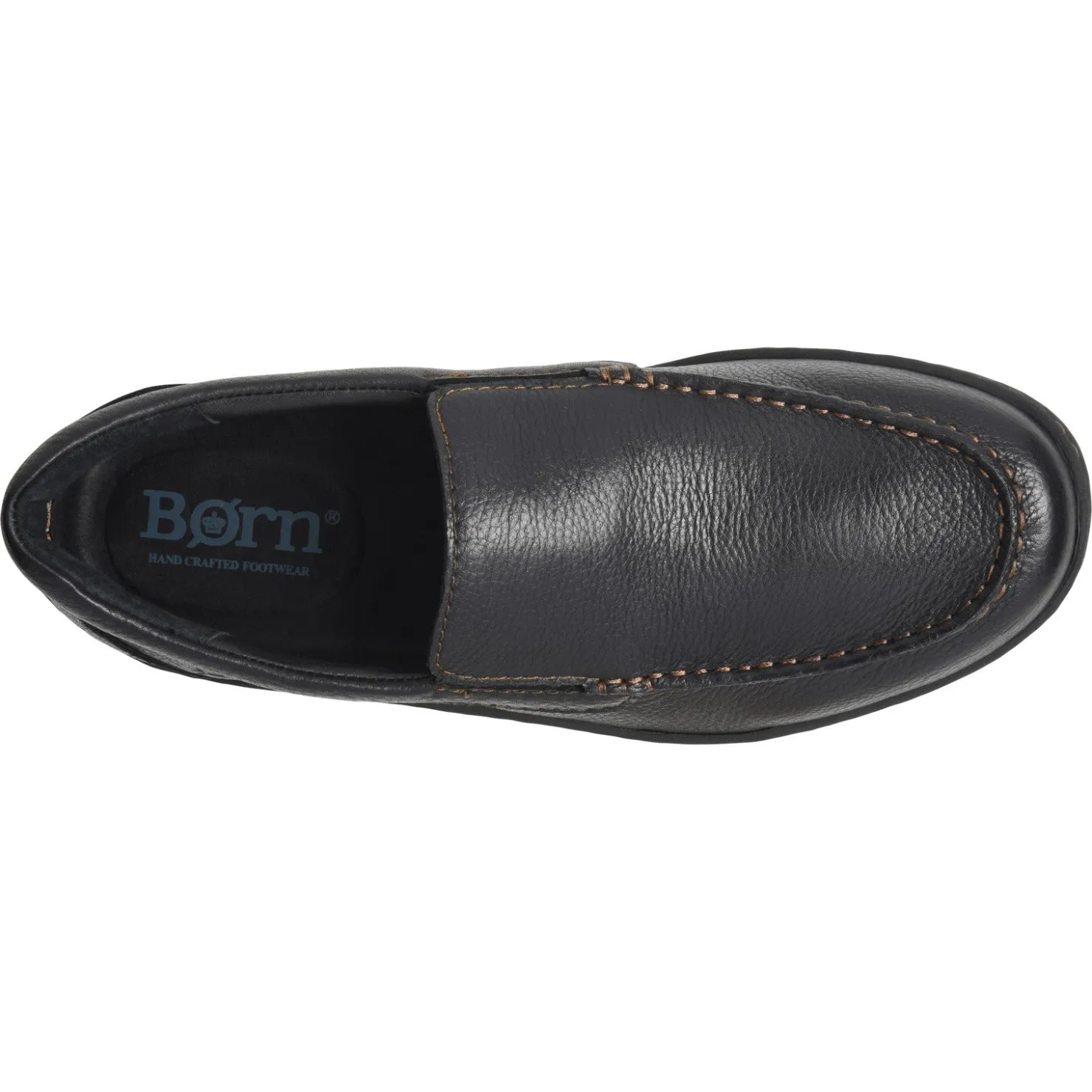 Slip-On Shoes*Born Men's , Brompton II Loafer Black