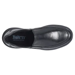 Loafers*Born Men's , Cambridge Slip-On Black