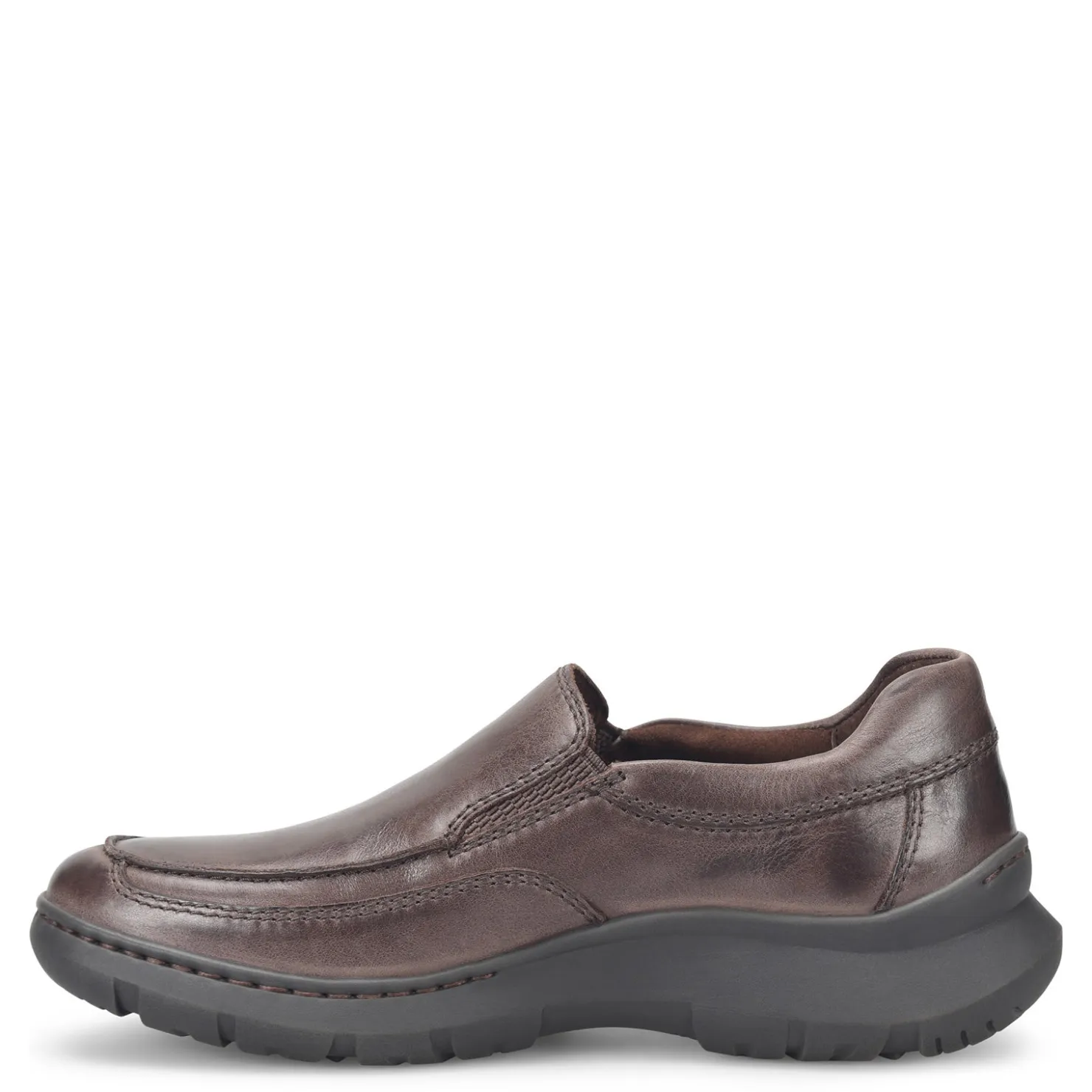 Loafers*Born Men's , Cambridge Slip-On Dark Brown