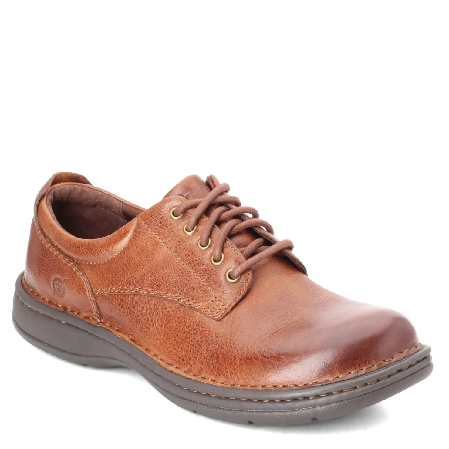 Dress*Born Men's , Hutchins III Oxford Dark Tan