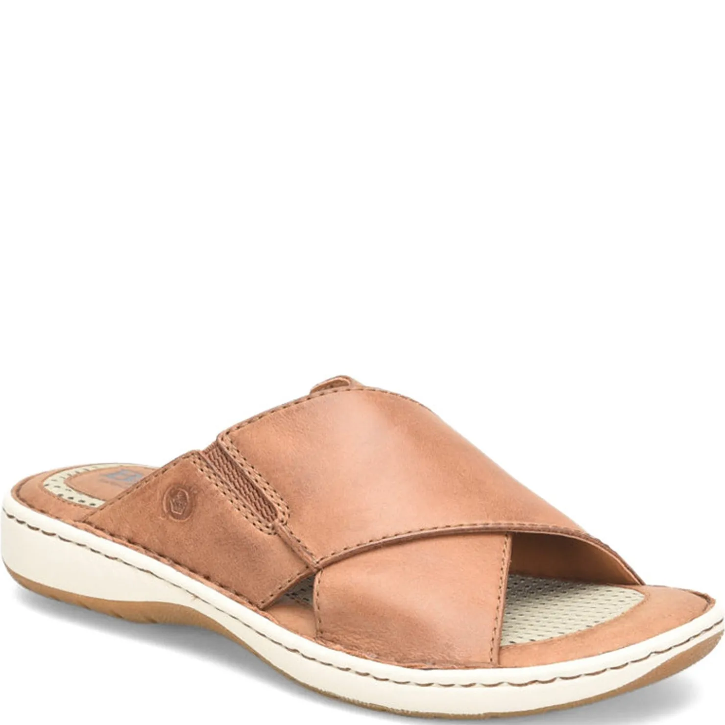 Slides*Born Men's , Marco Sandal Brown