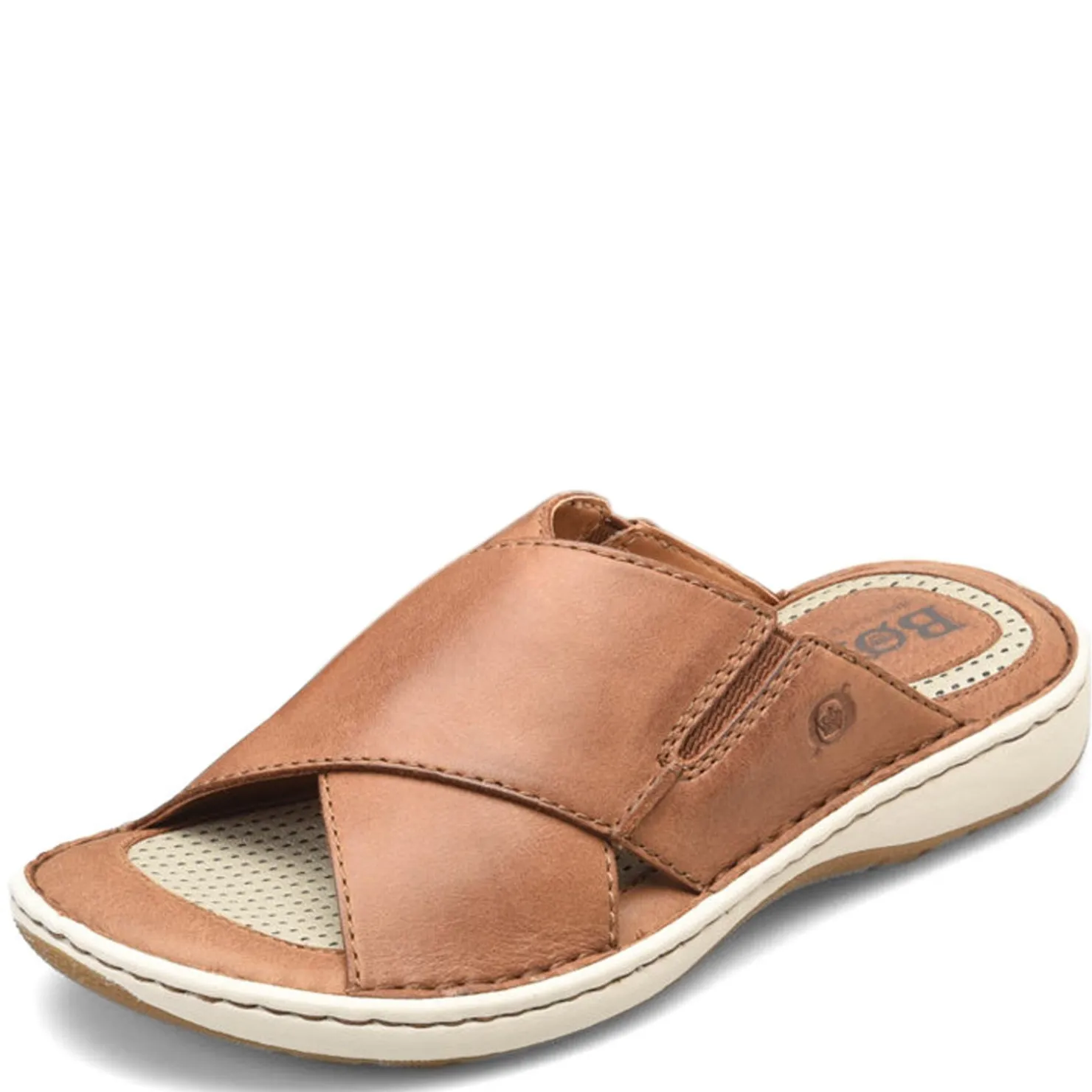 Slides*Born Men's , Marco Sandal Brown