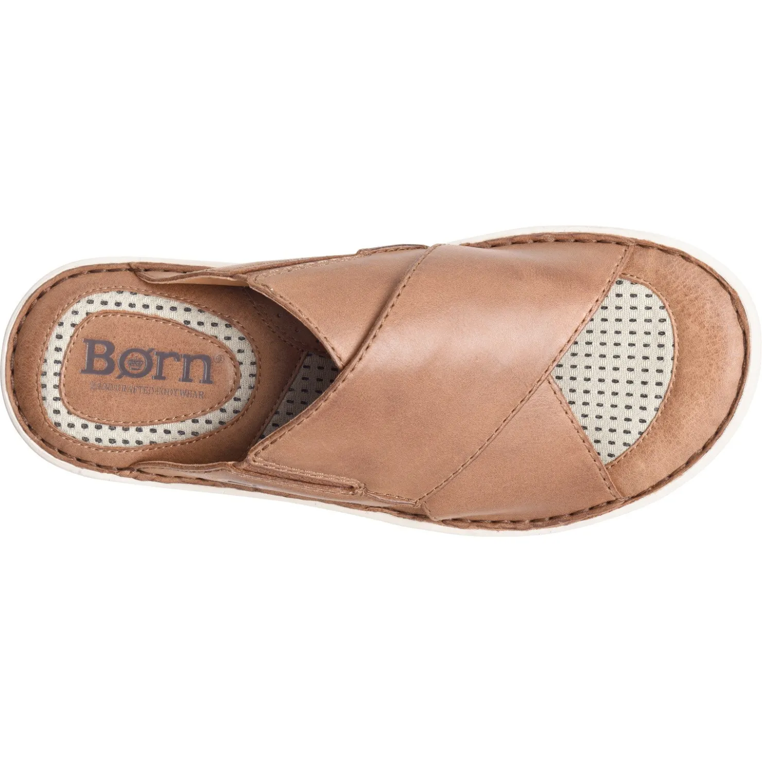 Slides*Born Men's , Marco Sandal Brown