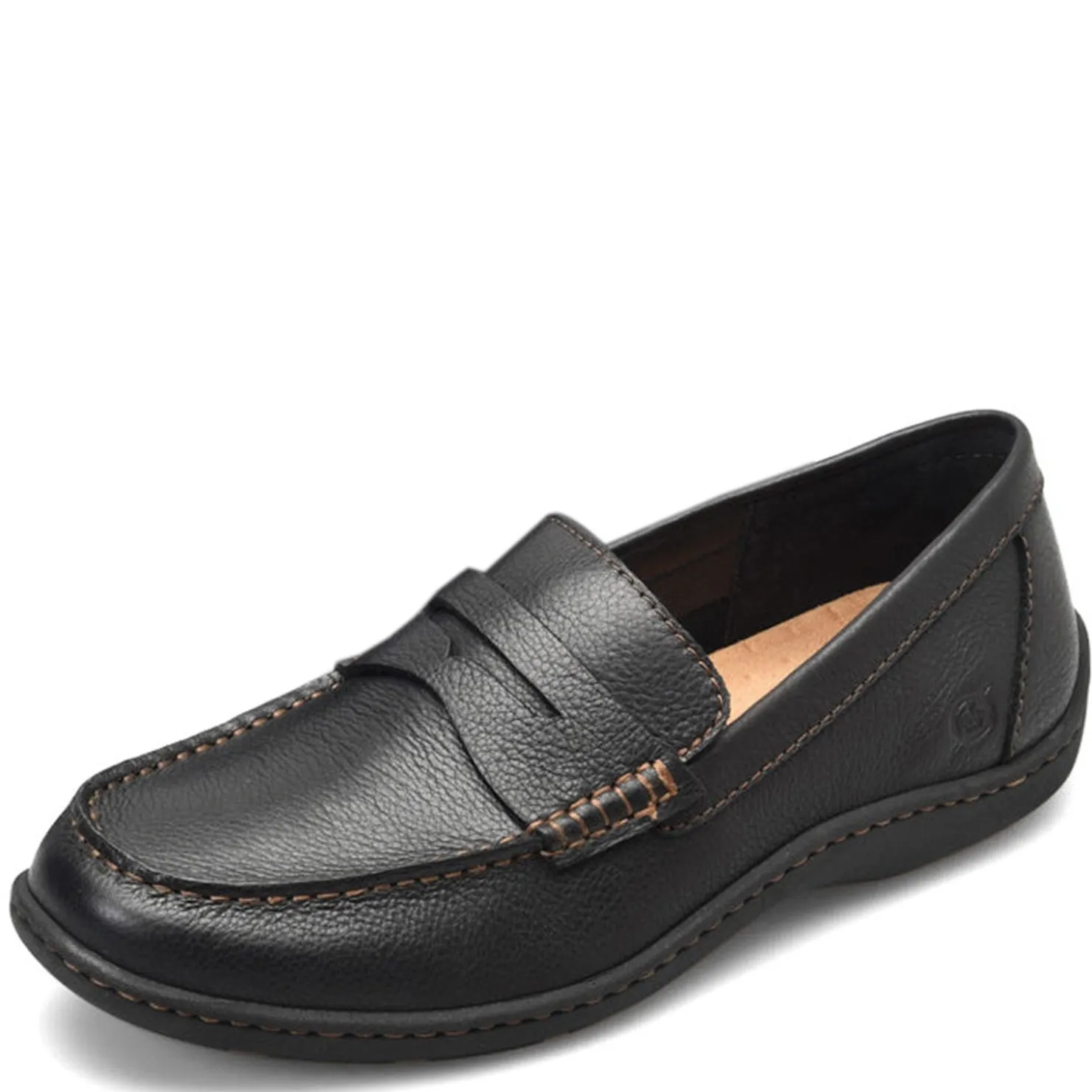 Slip-On Shoes*Born Men's , Simon III Loafer Black