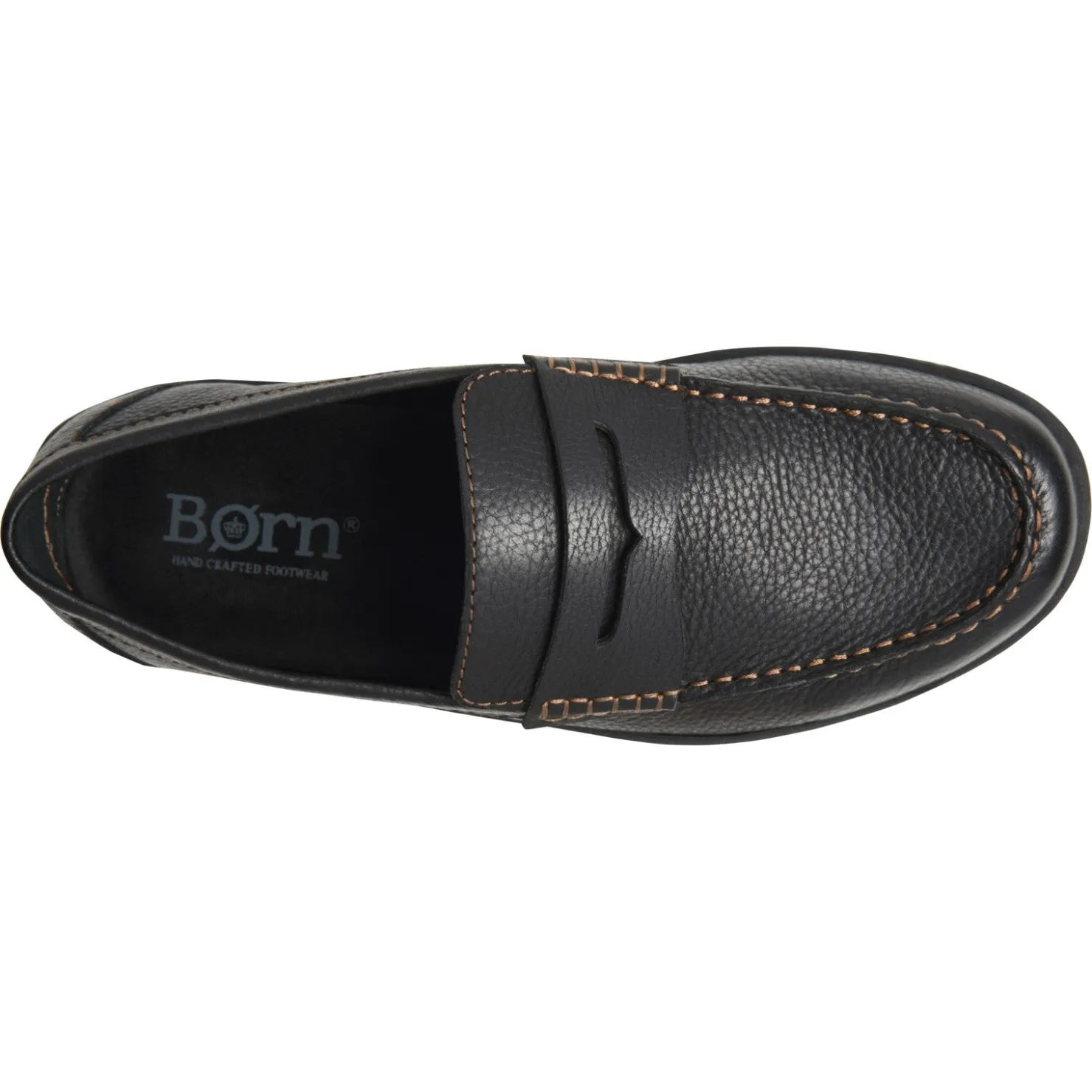 Slip-On Shoes*Born Men's , Simon III Loafer Black