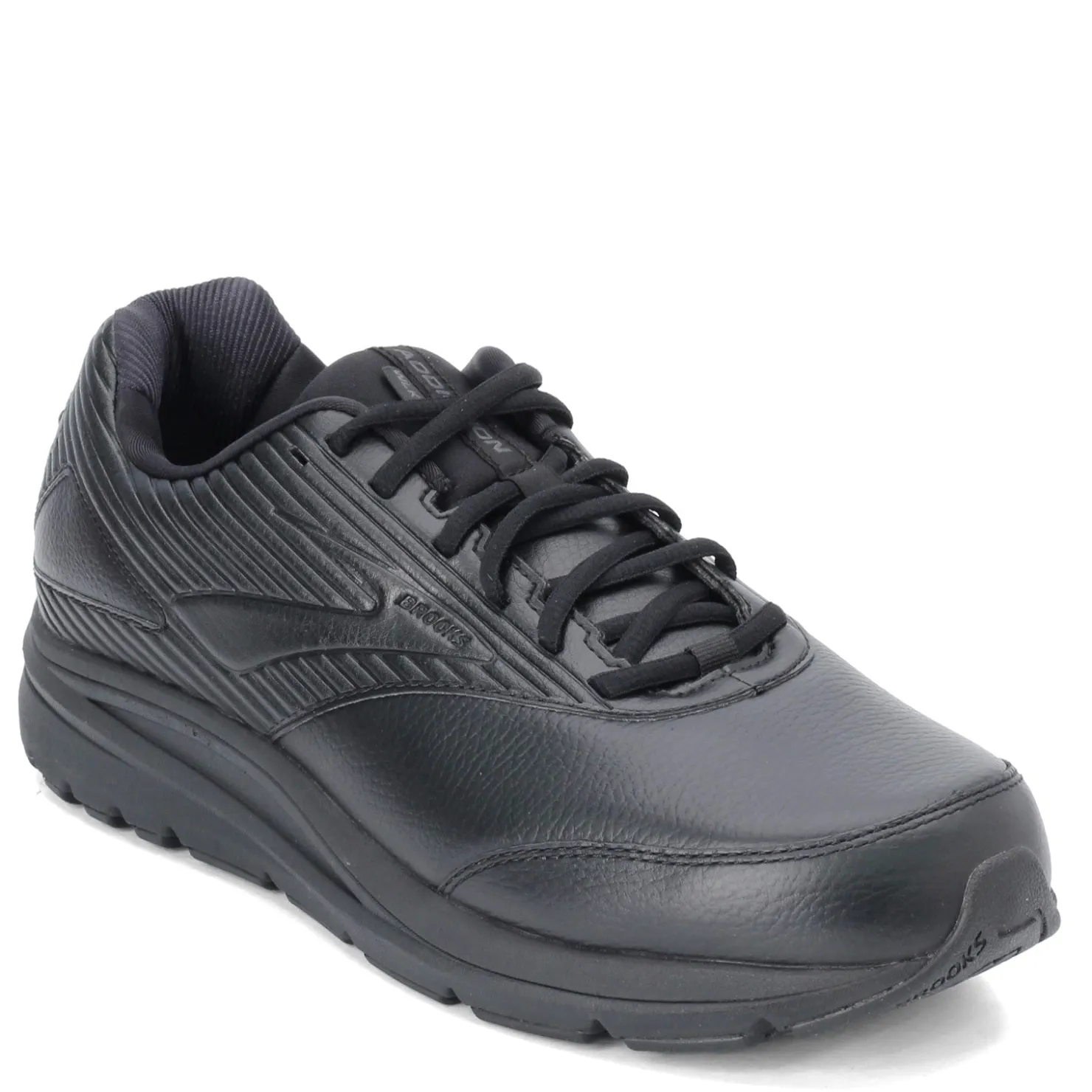 Walking*Brooks Men's , Addiction Walker 2 Walking Shoe - Wide Width Black/Black