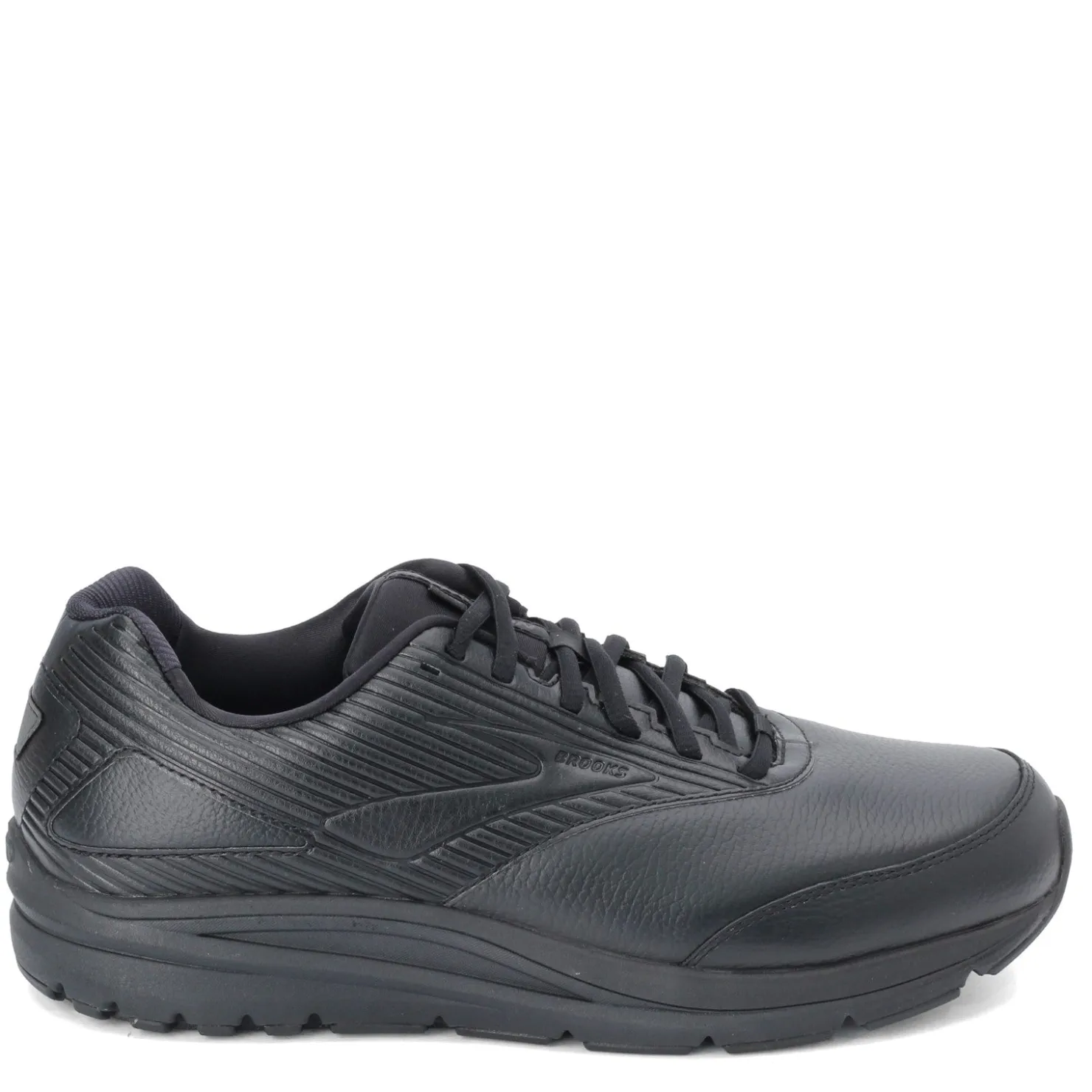 Walking*Brooks Men's , Addiction Walker 2 Walking Shoe - Wide Width Black/Black