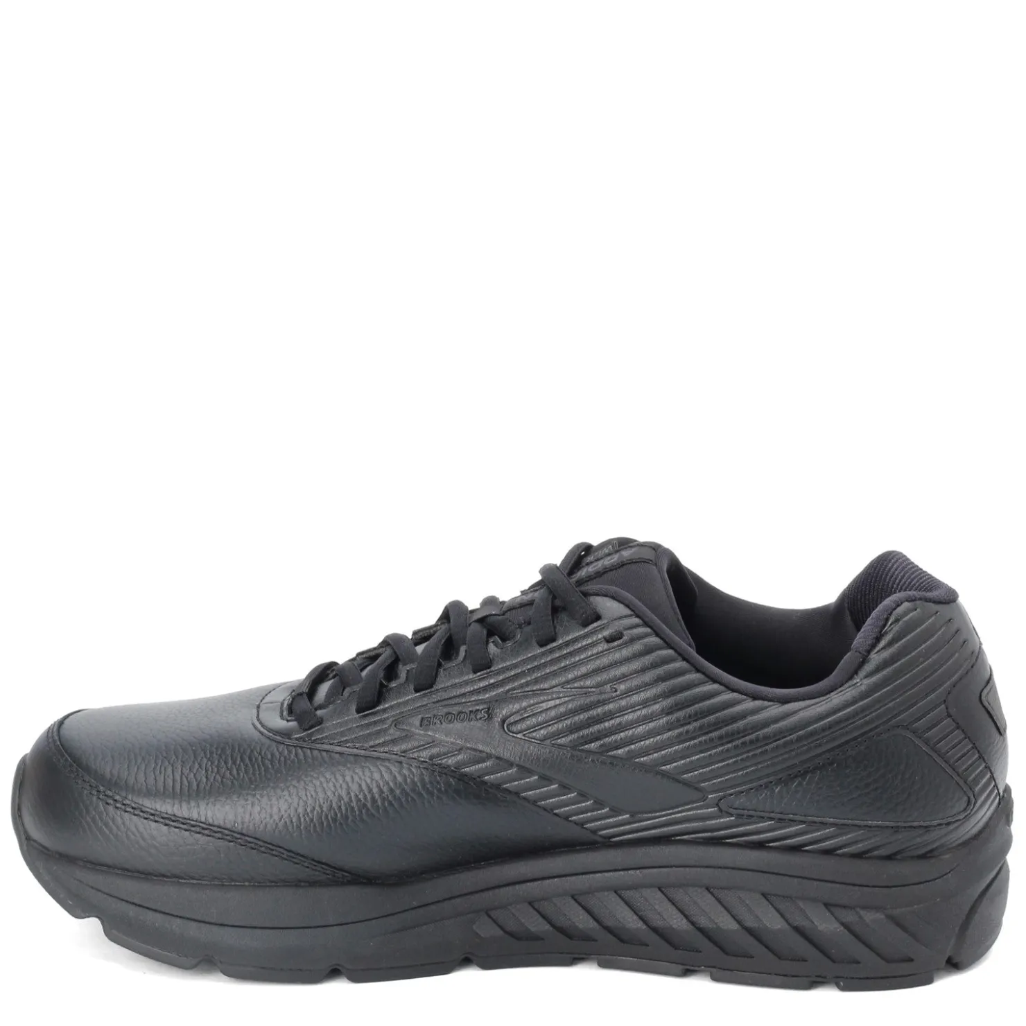 Walking*Brooks Men's , Addiction Walker 2 Walking Shoe - Wide Width Black/Black