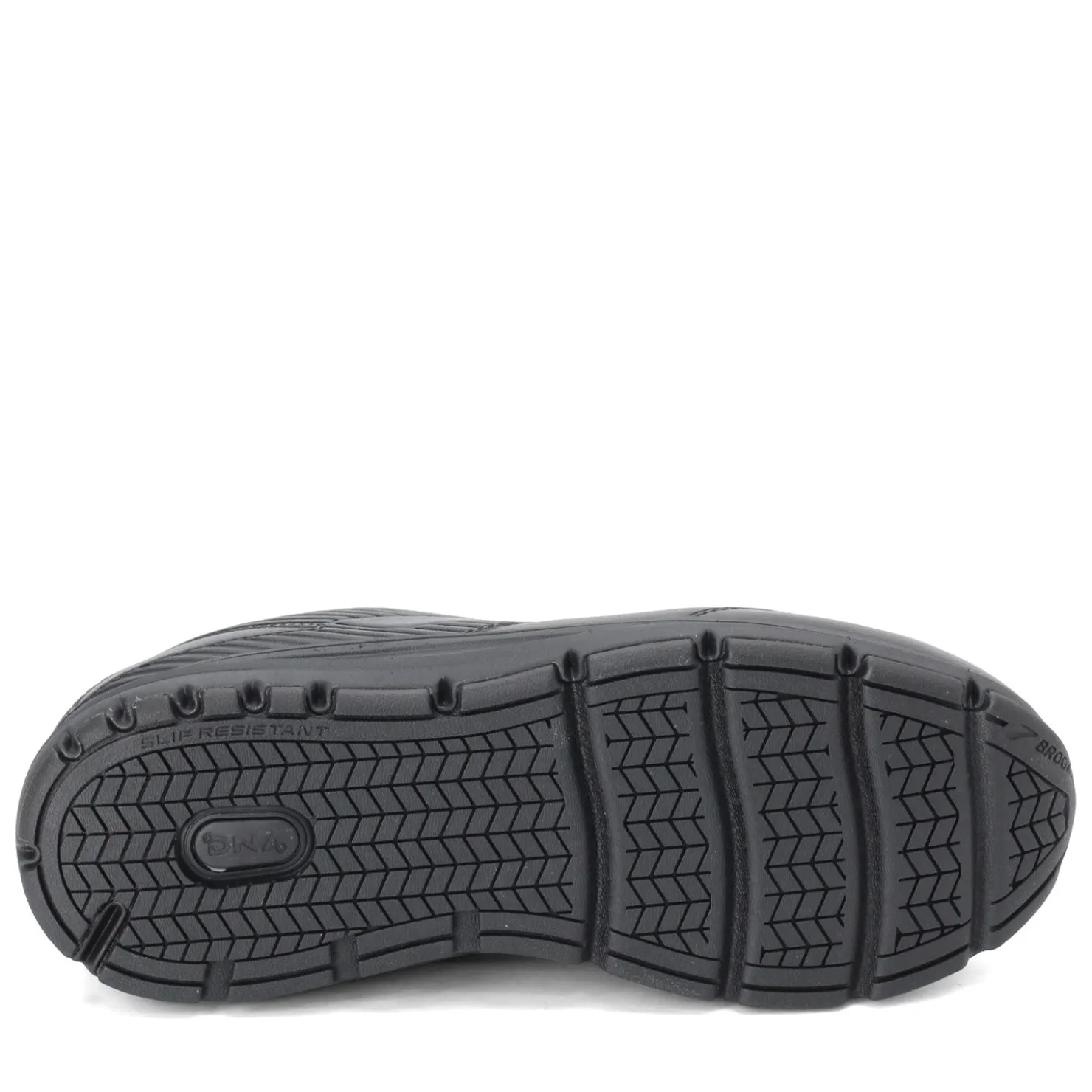 Walking*Brooks Men's , Addiction Walker 2 Walking Shoe - Wide Width Black/Black
