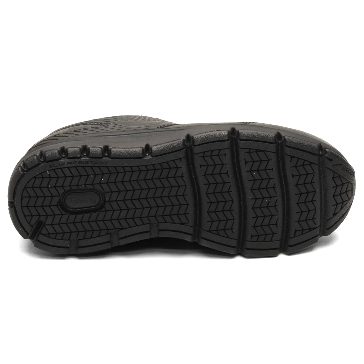Walking*Brooks Men's , Addiction Walker 2 Walking Shoe - Extra Wide Black/Black