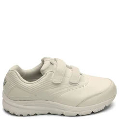 Walking*Brooks Men's , Addiction Walker V-Strap 2 Walking Shoe - Extra Wide Width White
