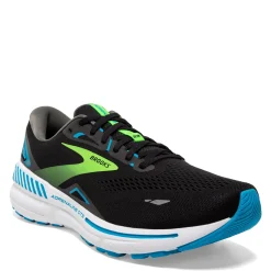 Running*Brooks Men's , Adrenaline GTS 23 Running Shoe Black/Blue/Green