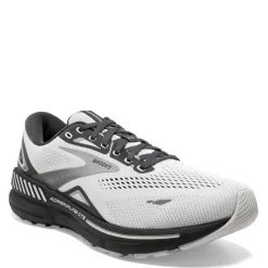 Running*Brooks Men's , Adrenaline GTS 23 Running Shoe Oyster/Ebony/Alloy