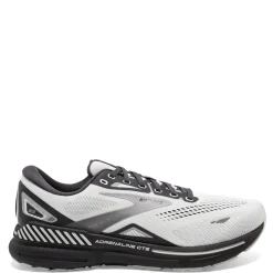 Running*Brooks Men's , Adrenaline GTS 23 Running Shoe Oyster/Ebony/Alloy