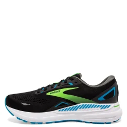 Running*Brooks Men's , Adrenaline GTS 23 Running Shoe - Wide Width Black Blue Green