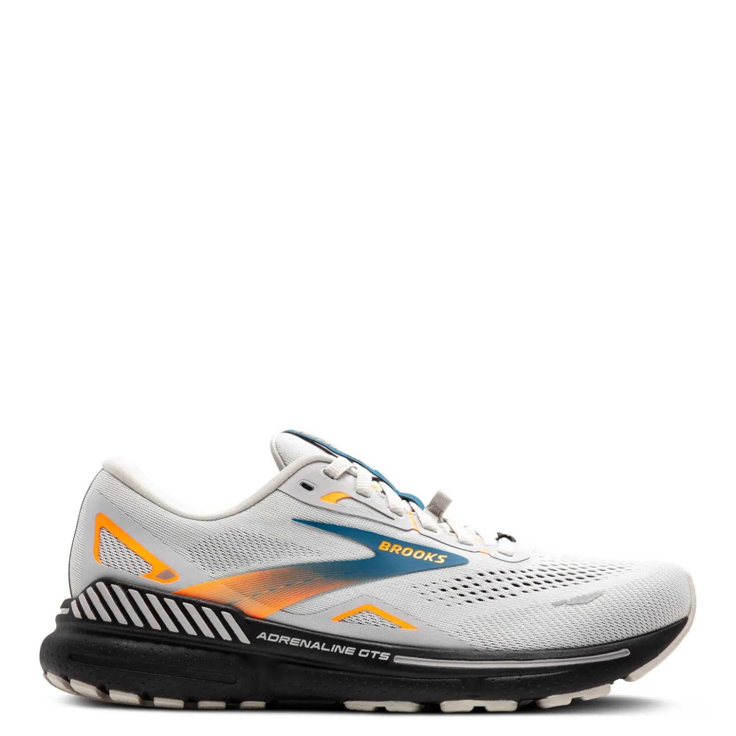 Running*Brooks Men's , Adrenaline GTS 23 GTX Running Shoe Oyster Mushroom/Orange/Blue