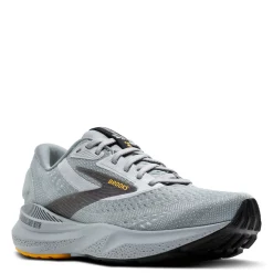 Running*Brooks Men's , Adrenaline GTS 24 Running Shoe - Wide Width Alloy/White/Gold Fusion