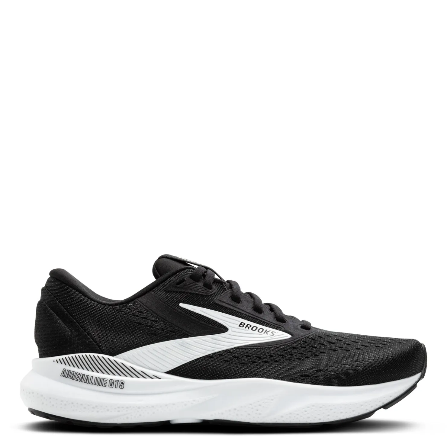 Running*Brooks Men's , Adrenaline GTS 24 Running Shoe - Wide Width Black/White