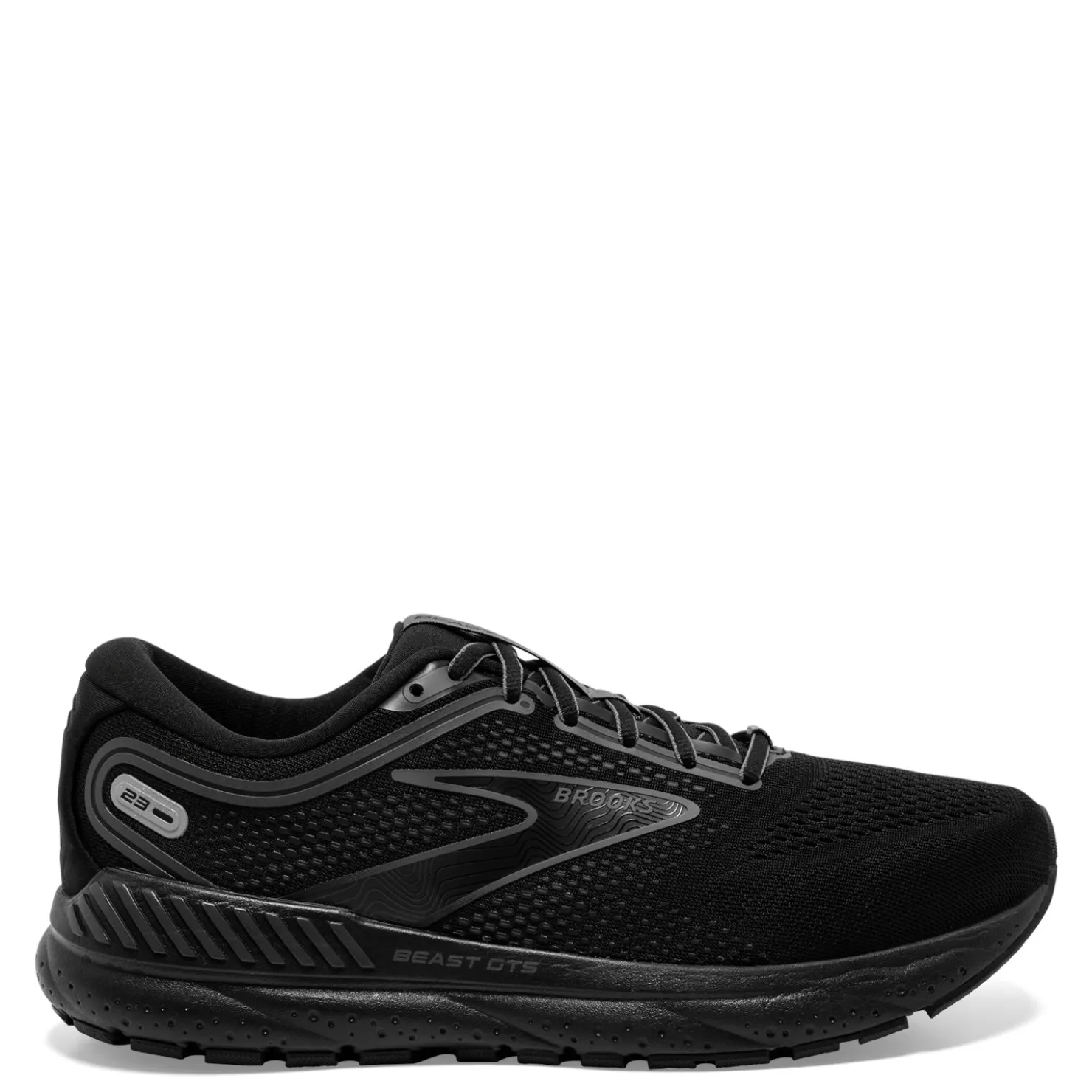 Running*Brooks Men's , Beast GTS 23 Running Shoe - Extra Wide Width Black/Black