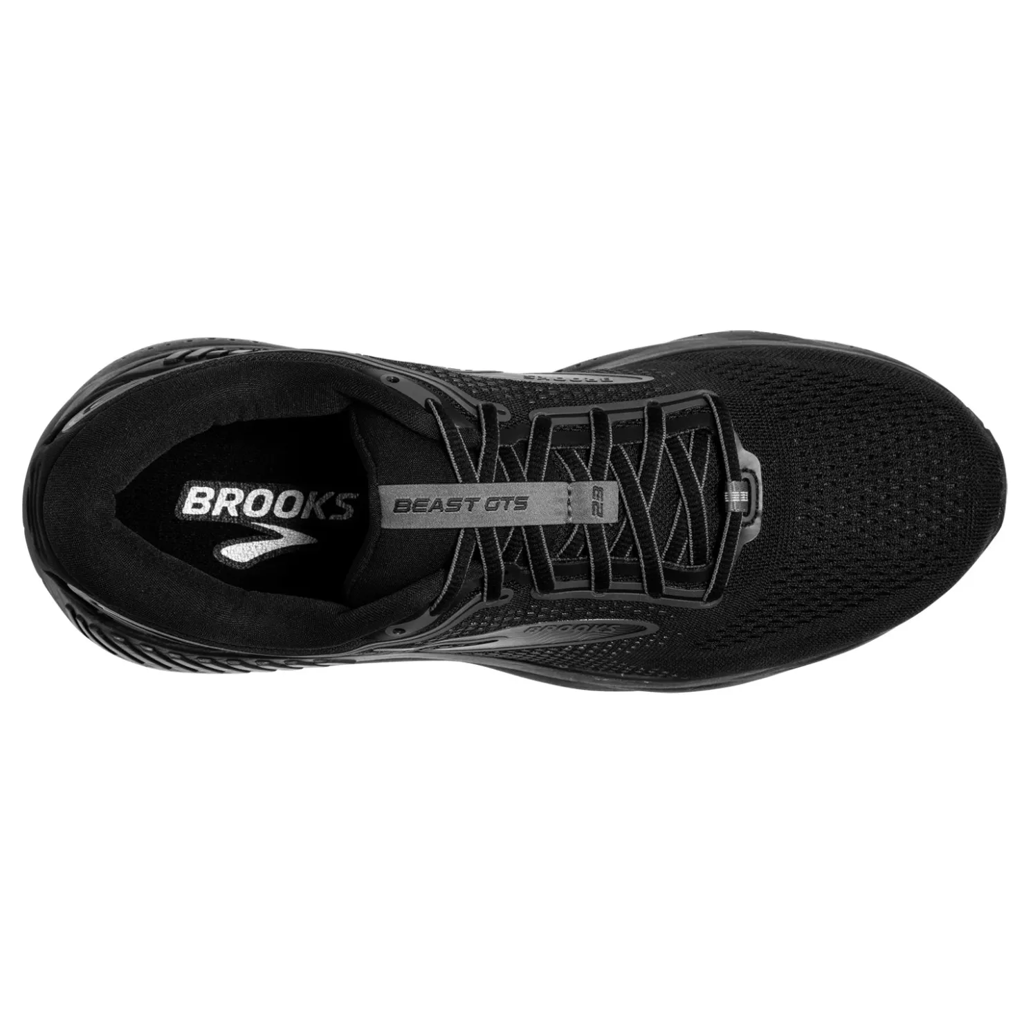 Running*Brooks Men's , Beast GTS 23 Running Shoe - Extra Wide Width Black/Black