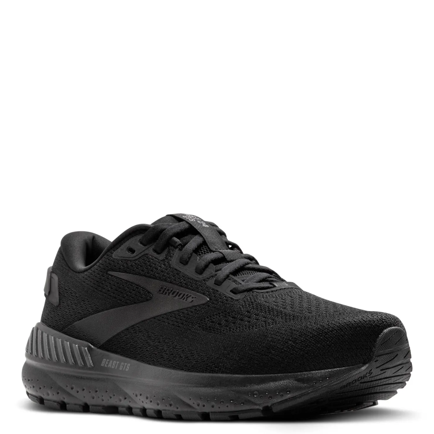 Running*Brooks Men's , Beast GTS 24 Running Shoe - Wide Width Black/Black/Ebony