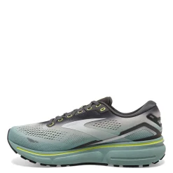 Running*Brooks Men's , Ghost 15 Running Shoe Grey/Oyster/Cloud Blue