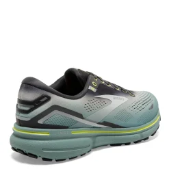 Running*Brooks Men's , Ghost 15 Running Shoe Grey/Oyster/Cloud Blue