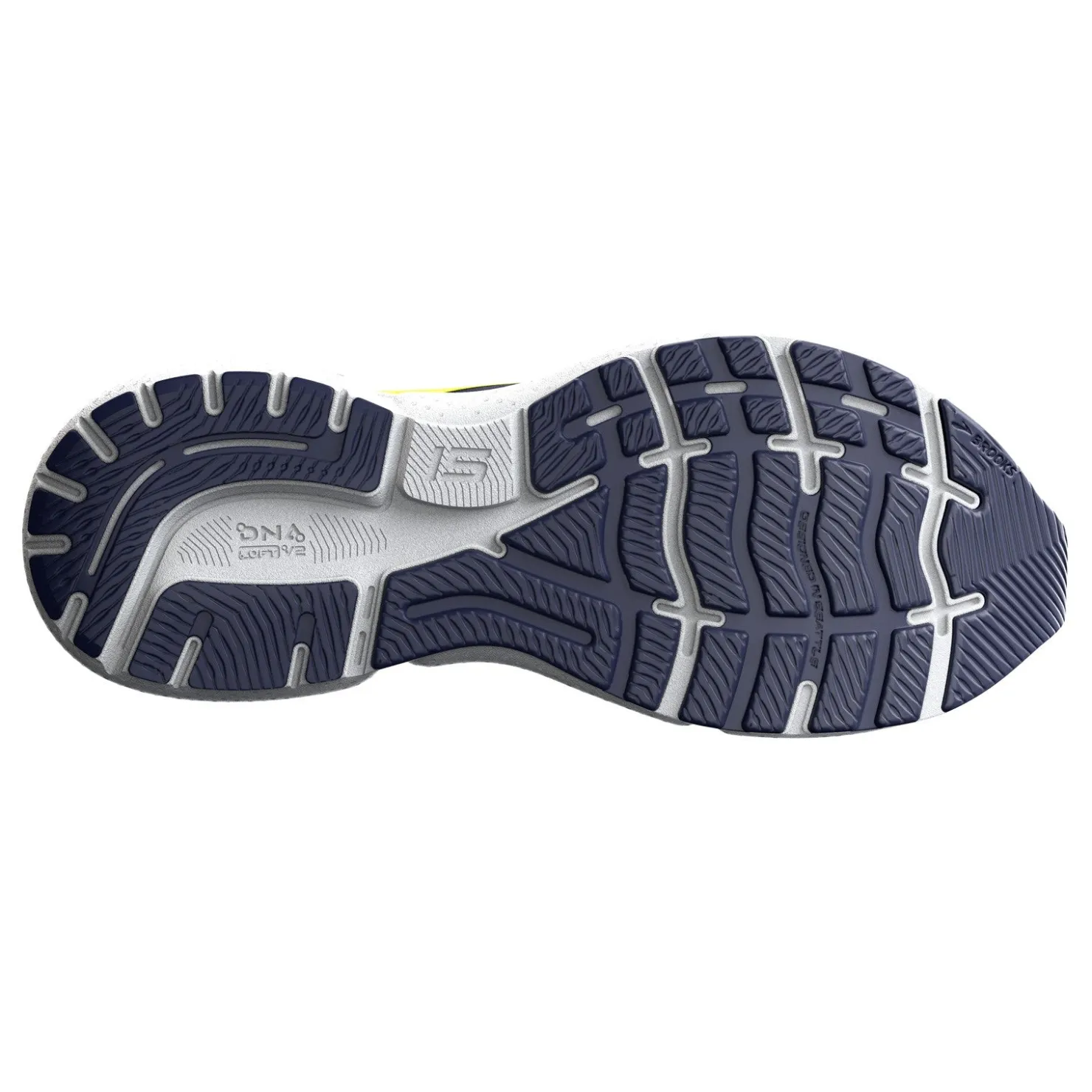 Running*Brooks Men's , Ghost 15 Running Shoe Peacoat/Nightlife
