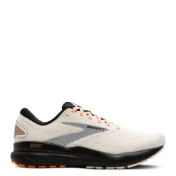 Running*Brooks Men's , Ghost 16 Running Shoe Ecru/Orange/Black