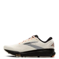 Running*Brooks Men's , Ghost 16 Running Shoe Ecru/Orange/Black