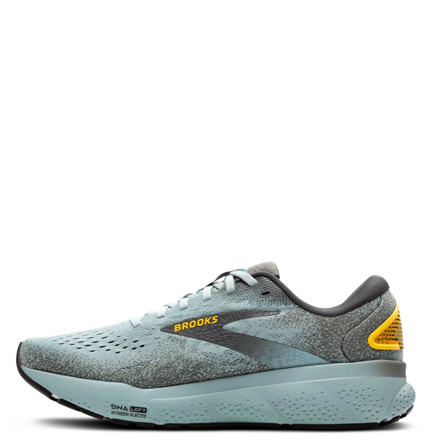 Running*Brooks Men's , Ghost 16 Running Shoe Cloud/Grey/Gold