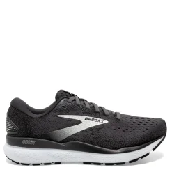 Running*Brooks Men's , Ghost 16 Running Shoe - Wide Width Black/Grey/White